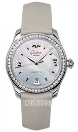 Glashütte Original Lady Serenade Biały/Tkanina Ø36 mm 39-22-08-22-44