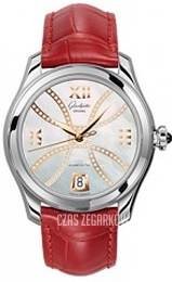 Glashütte Original Lady Serenade Biały/Skóra Ø36 mm 39-22-14-02-44-A