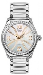 Glashütte Original Lady Serenade Biały/Stal Ø36 mm 39-22-14-22-34