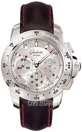 Glashütte Original Sport Evolution Srebrny/Tkanina Ø42 mm 39-31-44-04-03