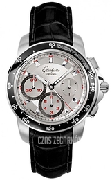 Glashütte Original Sport Evolution Srebrny/Skóra Ø42 mm 39-31-46-03-02