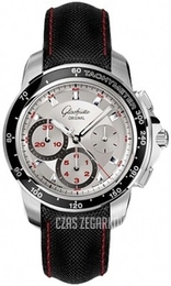 Glashütte Original Sport Evolution Srebrny/Tkanina Ø42 mm 39-31-46-03-03