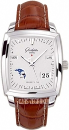 Glashütte Original Senator Srebrny/Skóra 40x36 mm 39-50-53-52-05