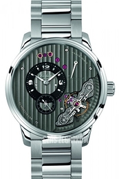 Glashütte Original Pano Panoinverse Szary/Stal Ø42 mm 66-06-04-22-14