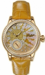 Glashütte Original Star Summer Sun Biały/Skóra Ø39.4 mm 90-00-01-01-04