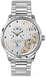 Glashütte Original Senator Srebrny/Stal Ø42 mm 91-02-02-02-70