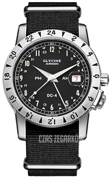 Glycine Airman Czarny/Tkanina Ø42 mm GL0071