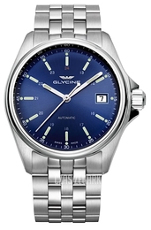 Glycine Combat Niebieski/Stal Ø36 mm GL0106