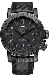 Glycine Airman Czarny/Skóra Ø46 mm GL0170
