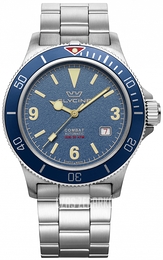 Glycine Combat Sub Niebieski/Stal Ø42 mm GL0260