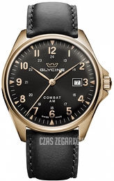 Glycine Combat Classic Czarny/Skóra Ø43 mm GL0283