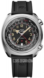 Glycine Airman SST Czarny/Guma Ø43 mm GL0312