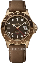 Glycine Combat Sub Brązowy/Skóra Ø42 mm GL0316