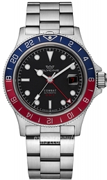 Glycine Combat Sub Czarny/Stal Ø42 mm GL0381