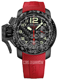 Graham Chronofighter Czarny/Guma Ø47 mm 2CCBK.B11A.K95K