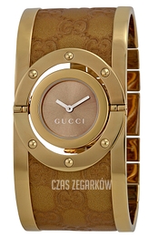 Gucci Twirl Brązowy/Stal w odcieniu złota Ø23.5 mm YA112434