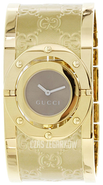 Gucci Twirl Szary/Stal w odcieniu złota Ø24 mm YA112436