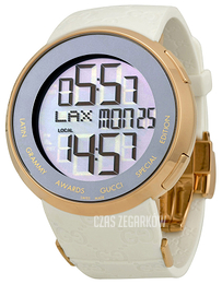 Gucci I-Gucci Ekran LCD/Stal w kolorze różowego złota Ø44 mm YA114225