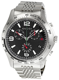 Gucci G-Timeless Czarny/Stal Ø44 mm YA126221