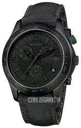 Gucci 126 XL Czarny/Skóra Ø44 mm YA126225