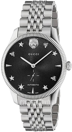 Gucci G-Timeless Czarny/Stal Ø40 mm YA126353