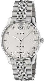 Gucci G-Timeless Biały/Stal Ø40 mm YA126354