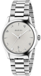 Gucci G-Timeless Srebrny/Stal Ø38 mm YA1264028A