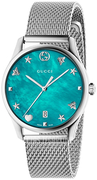 Gucci G-Timeless Niebieski/Stal Ø36 mm YA1264039