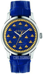 Gucci G-Timeless Niebieski/Skóra Ø38 mm YA1264228