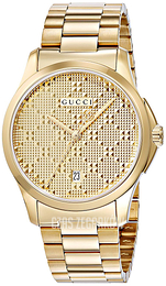 Gucci G-Timeless Żółte złoto/Stal w odcieniu złota Ø38 mm YA126461