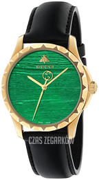 Gucci G-Timeless Zielony/Skóra Ø38 mm YA126463