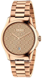Gucci G-Timeless Różowe złoto/Stal w kolorze różowego złota Ø38 mm YA126482