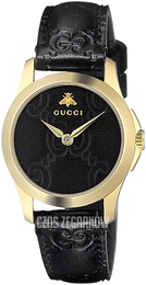 Gucci G-Timeless Czarny/Skóra Ø27 mm YA126581A