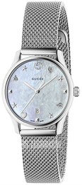 Gucci G-Timeless Biały/Stal Ø29 mm YA126583