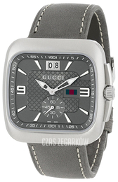 Gucci 131 LG Szary/Skóra 40x40 mm YA131313
