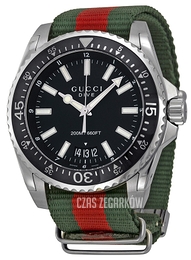 Gucci Czarny/Stal Ø45 mm YA136206