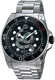 Gucci Dive Czarny/Stal Ø45 mm YA136218