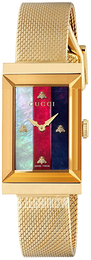 Gucci G-Frame Wielokolorowy/Stal w odcieniu złota YA147410