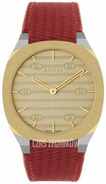 Gucci Żółte złoto/Skóra Ø34 mm YA163415