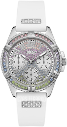Guess Srebrny/Guma Ø40 mm GW0045L1