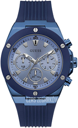 Guess Niebieski/Guma Ø46 mm GW0057G3