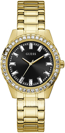 Guess Czarny/Stal w odcieniu złota Ø38 mm GW0111L2