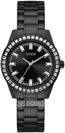 Guess Sparkler Czarny/Stal Ø38 mm GW0111L4