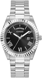 Guess Connoisseur Czarny/Stal Ø42 mm GW0265G1
