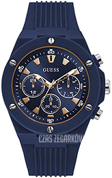 Guess Poseidon Niebieski/Guma Ø47 mm GW0268G3
