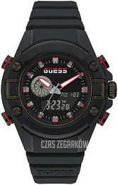 Guess Czarny/Guma Ø47 mm GW0269G3