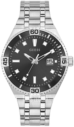 Guess Czarny/Stal Ø42 mm GW0330G1