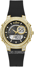 Guess Sport Czarny/Guma Ø40 mm GW0339L1