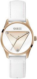 Guess Biały/Skóra Ø36 mm GW0399L2