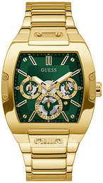 Guess Phoenix Zielony/Stal w odcieniu złota GW0456G3